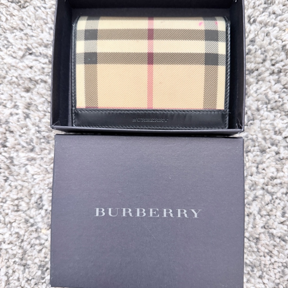 Vintage Burberry Nova Check Set Bag Wallet Umbrella 2005 Y2K with receipt - Picture 6 of 10